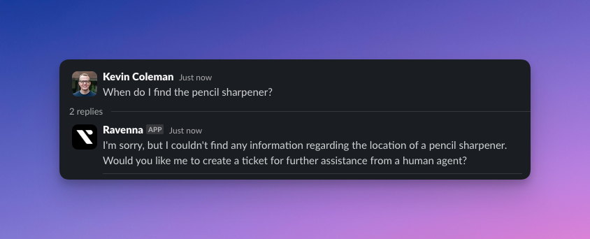 No Response Prompt