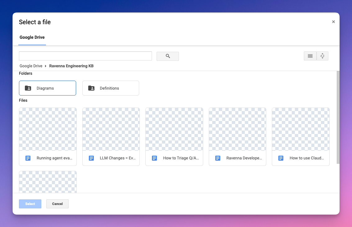 Google Picker