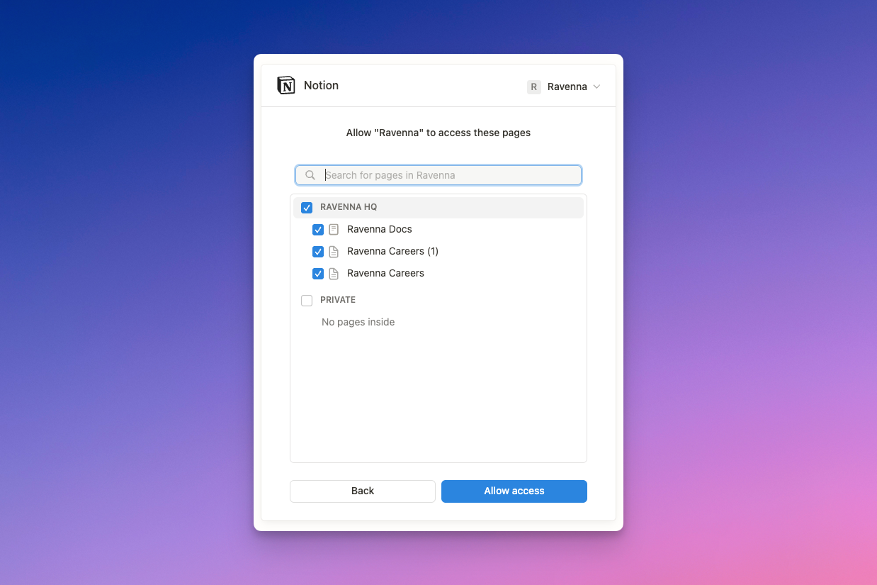 Notion Picker
