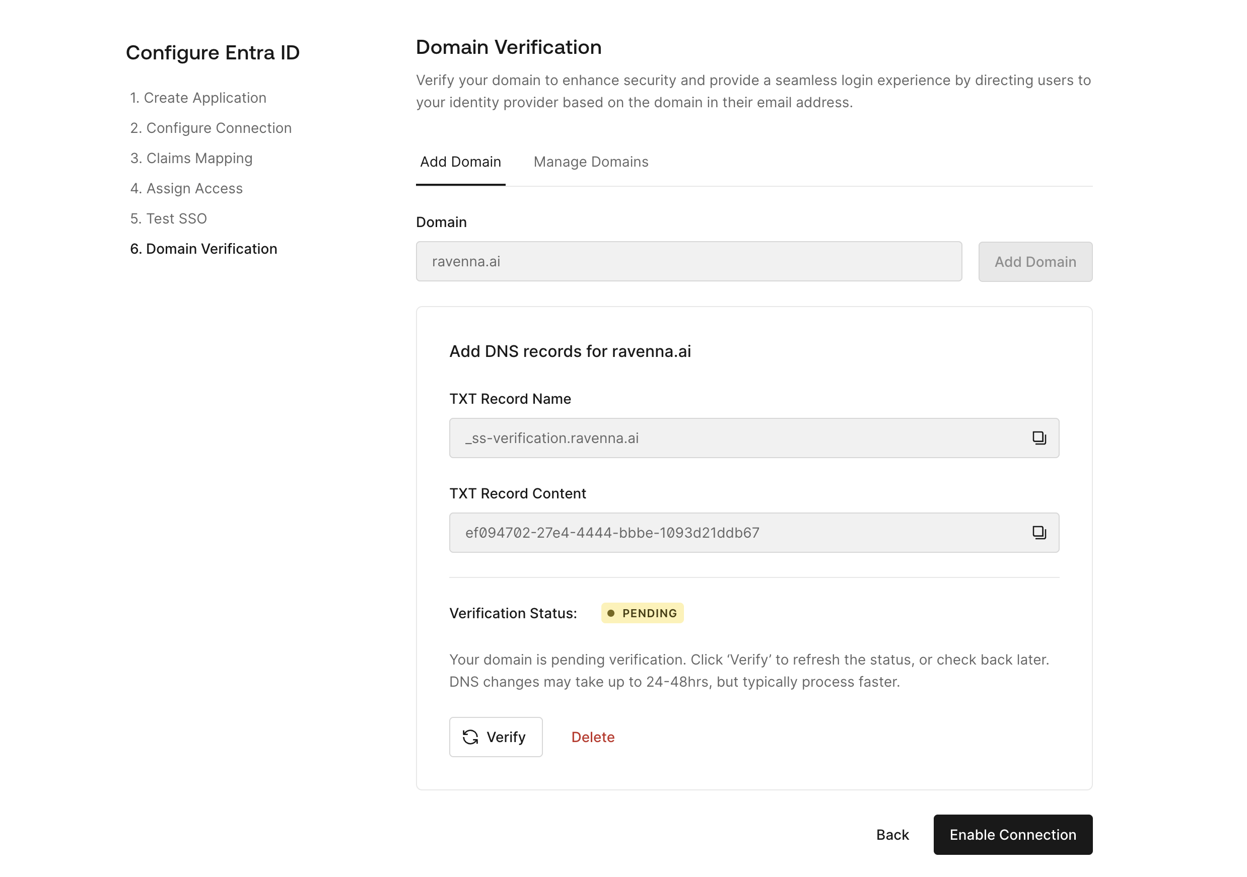 Add additional domains