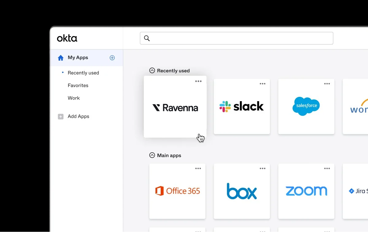 Okta bookmark