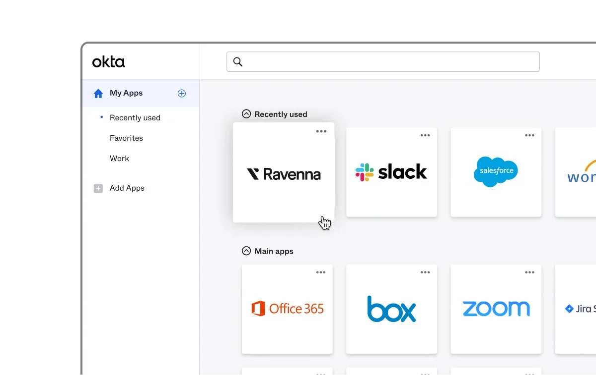 Okta bookmark