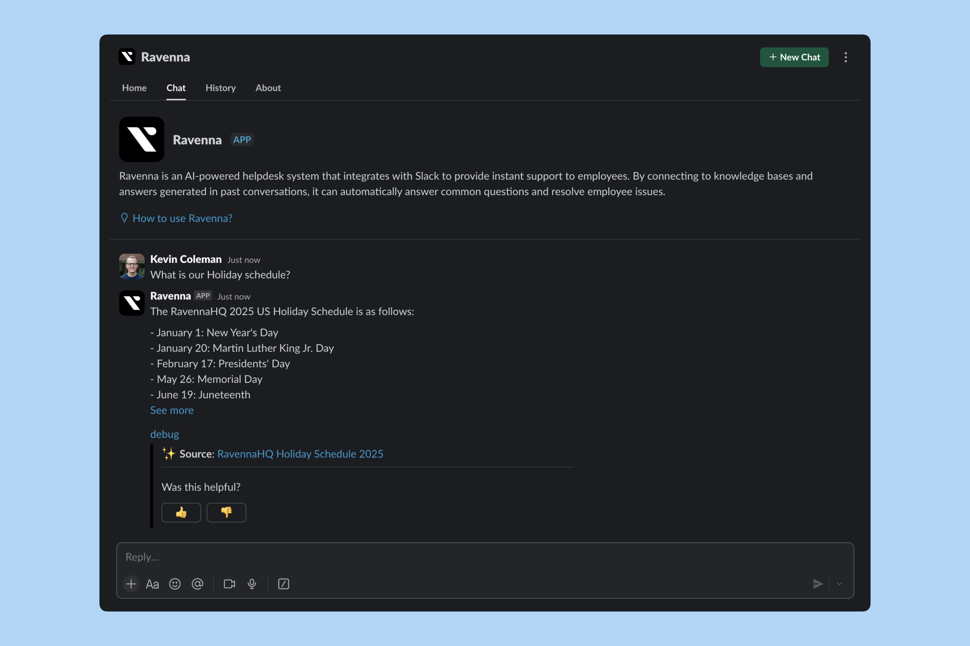 Ravenna Assistant overview